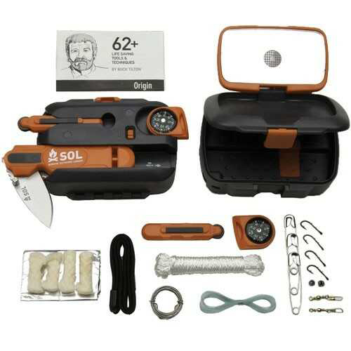 AMK Sol Origin Survival Kit With Knife, Compass, Light & More Md: 01400828