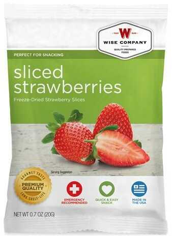 Wise Freeze Dried STRAWBERRIES Case Of 6