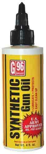 G96 Synthetic CLP Gun Oil 4Oz. Squeeze Bottle