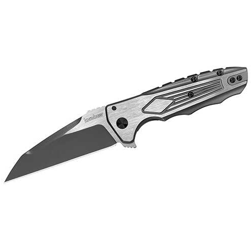 Kershaw Diskin Deadline Folder 3.25in Plain Stainless Handle