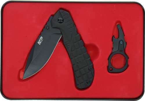 S&w Knife Folder/bottle Opener With Gift Tin Promoq4