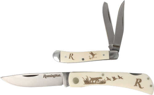 Remington Cutlery Mallard Duck 2-knife Set With Tin