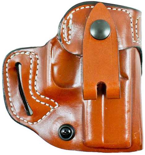 Desantis Gunhide 159Ta9PZ0 Osprey Tan Saddle Leather IWB/OWB Springfield Hellcat 3" Right Hand