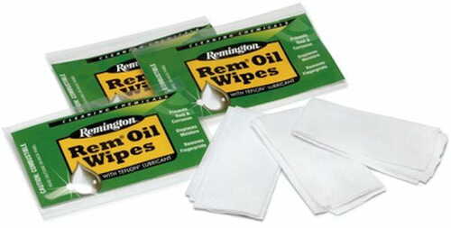 Remington Rem Oil Gun Wipes 24pk