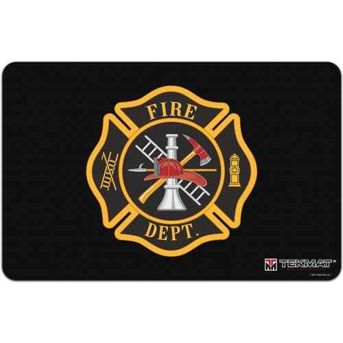 TekMat Armorers Bench Mat 11"X17" Fireman's Shield Md: 17FIRE