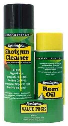 Remington Rem-Oil & Shotgun Cleaner 2 Pack Combo