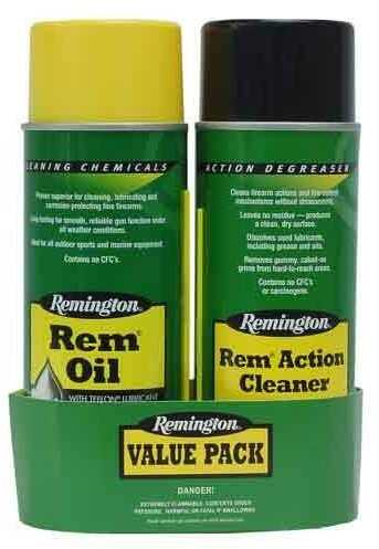 Remington Rem-Oil & Action Cleaner 2 Pack Combo