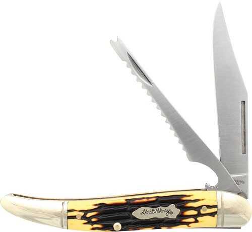 Uncle Henry Knife Traditional Fish Pocket 3.3" Blade