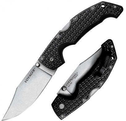 Cold Steel LRG VYGR CLP PT PLN 9 1/4In Ova 4In BLDE