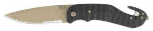 BG Knife Duration Seat Belt Cutter 3.375" Blade Black