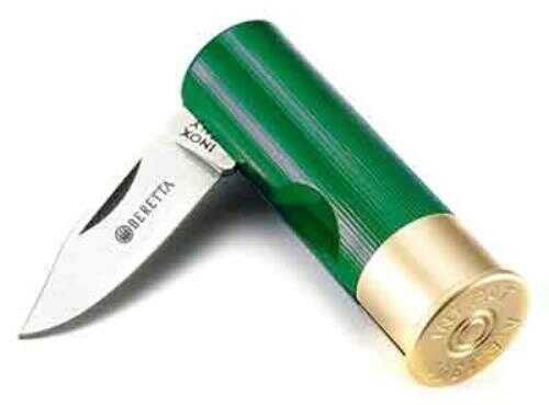 Beretta Shotshell Knife 1.97" Blade Green