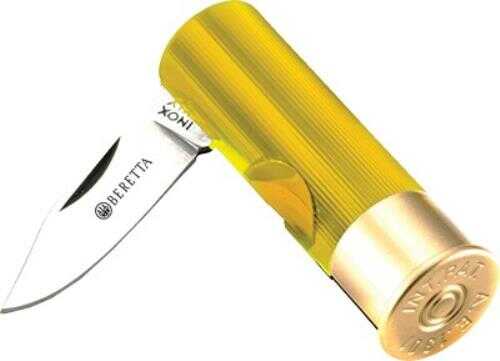 Beretta Shotshell Knife 1.97" Blade Yellow