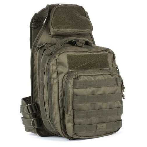 Red Rock Recon Sling Bag OD Tear Away Feature Main COMPART