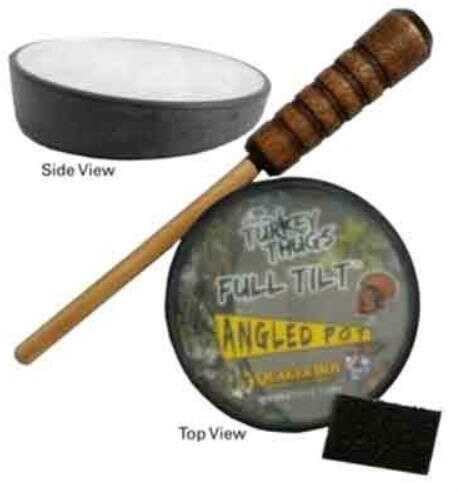 Quaker Boy THUGS Turkey Call Pot Style Full Tilt Glass