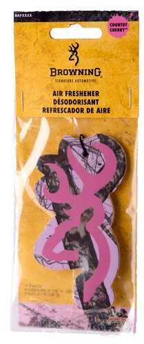 Browning Air FRESHNER 3Pk Buck Mark Shape Pink