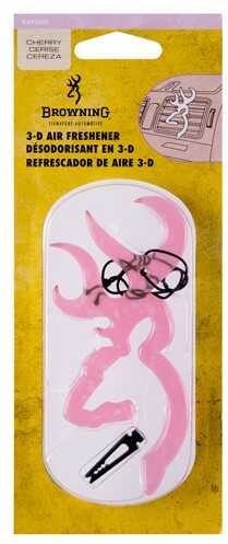 Browning Air FRESHNER BUCKMARK Logo Shape Pink