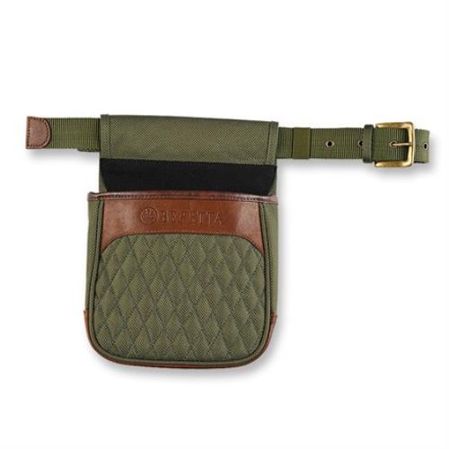 Beretta Bi Signature Shell Pouch W/belt Canvas Green