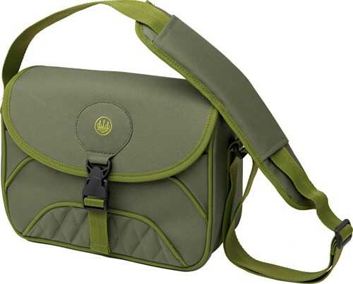 Beretta Gamekeeper 100 Shell Cartridge Bag 12" X 8" X 5" Canvas Green Md: BSC735510702