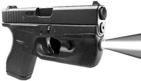 Lasermax Weapons Light Centerfire for Glock 42/43