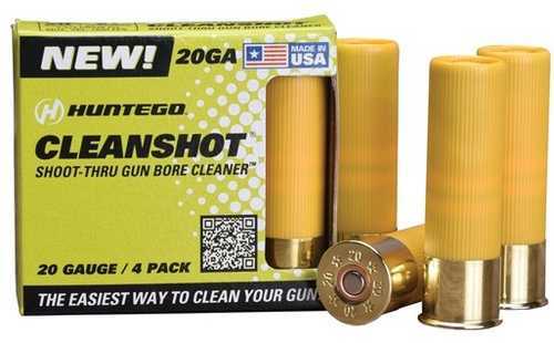 CLEANSHOT Shoot Through Gun Bore Cleaner 20 Ga. 4-Pack