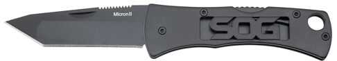 SOG Knife Micron 2.0 Black Tanto