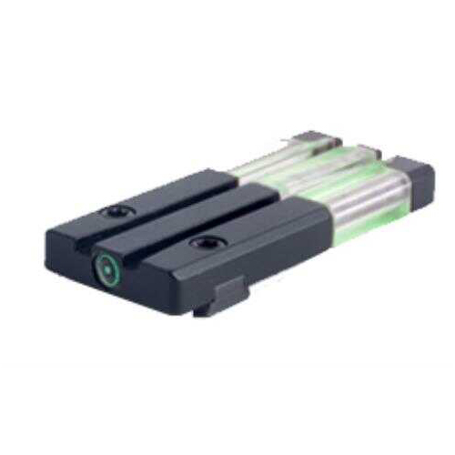 Fiber-Tritium Bullseye Rear Sight For S&W M&P Green