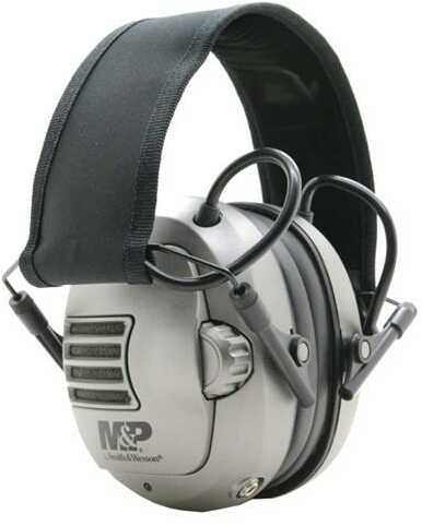 M&P Smith & Wesson Electronic Grey Ear Muff NRR23