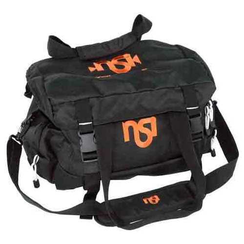 DKG TRADING Range Bag With NSI Orange Logo Black Nylon