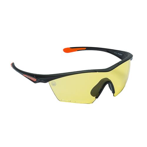 Beretta Shooting Glasses Clash Yellow W/Rigid Case