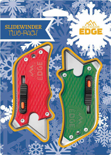 Outdoor Edge Slidewinder 2-pck 1 Red/1 Green (promo)