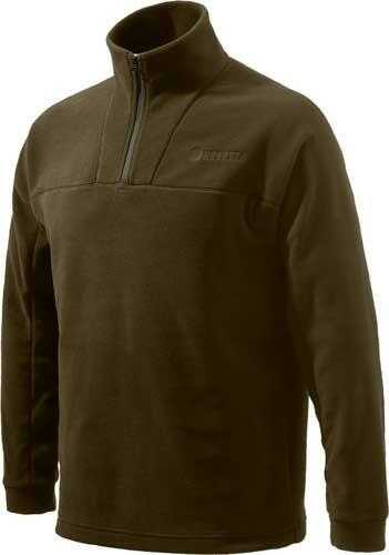 Beretta Jacket Fleece 1/2 Zip, 3X-Large, Brown Md: P3311T14340813X