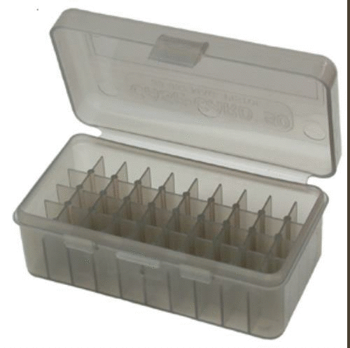 MTM Ammo Box .38/.357 50-ROUNDS Flip Top Style