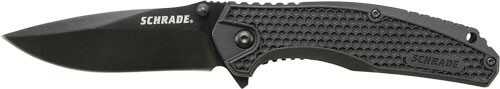 SCHRADE Knife High Carbon 3.4" Blade Black