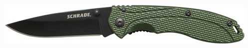 SCHRADE Knife Liner Lock 2.9" Green