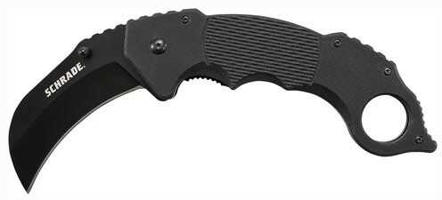 SCHRADE Knife KARAMBIT 3.15" Black