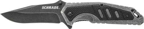 SCHRADE Knife 3.3" Folding Blade Aluminum W/ G10 Handle