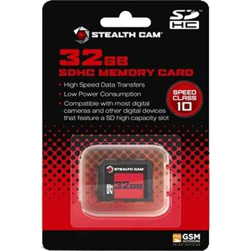 Stealth Cam SDHC Memory Card 32Gb Super Speed Clas-img-0