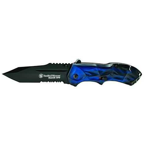 S&W Knife Black Ops 3Rd Gen. Blue Handle Magic Assist