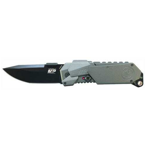 S&W Knife M&P Spring Assist 3.5" Grey