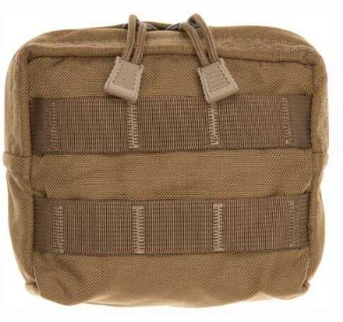 TAC Shield Combat Gear MOLLE Pouch 5" x 2" Coyote Brown Md: T4101CY