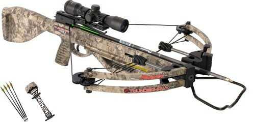 Parker Crossbow Kit THUNDERHAW Pro 3X Mr Scope 330Fps KRYPTEK