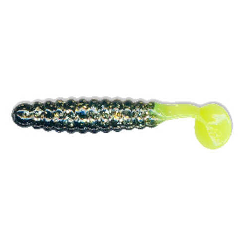 Charlie Brewers Crappie Grubs 1 1/2In 20Pk Black Gold Glitter Md#: CSGFL185