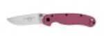 OKC RAT II BP-Pink Handle Silver 7in Blade Folding Knife