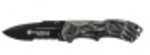 Smith & Wesson Black Ops Assisted 2.5 in Combo Gray Aluminum Handle