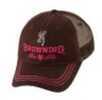 Browning Cap JEWELED Mesh Pink/SIL