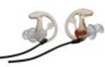 SureFire Double Flanged Filtered Earplugs Sm 25 Pair Clear