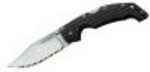 Cold Steel Voyager Clip 4In Serrated Edge Folding Knife