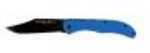 Cold Steel Broken Skull IV Folder 4 in Black Plain Blue G-10