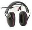 Allen Gamma Junior Earmuff & Glasses Combo Black/Orchi d Plastic NRR 23 Rated Anti-fog/Clear Lenses Adjustable Foldable 