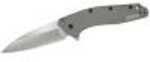 Kershaw Dividend Assisted 3.0 in Stonewash Plain Aluminum